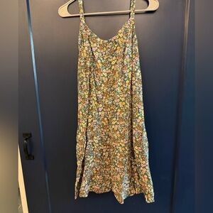 Old Navy Floral Dress - Yellow and Green